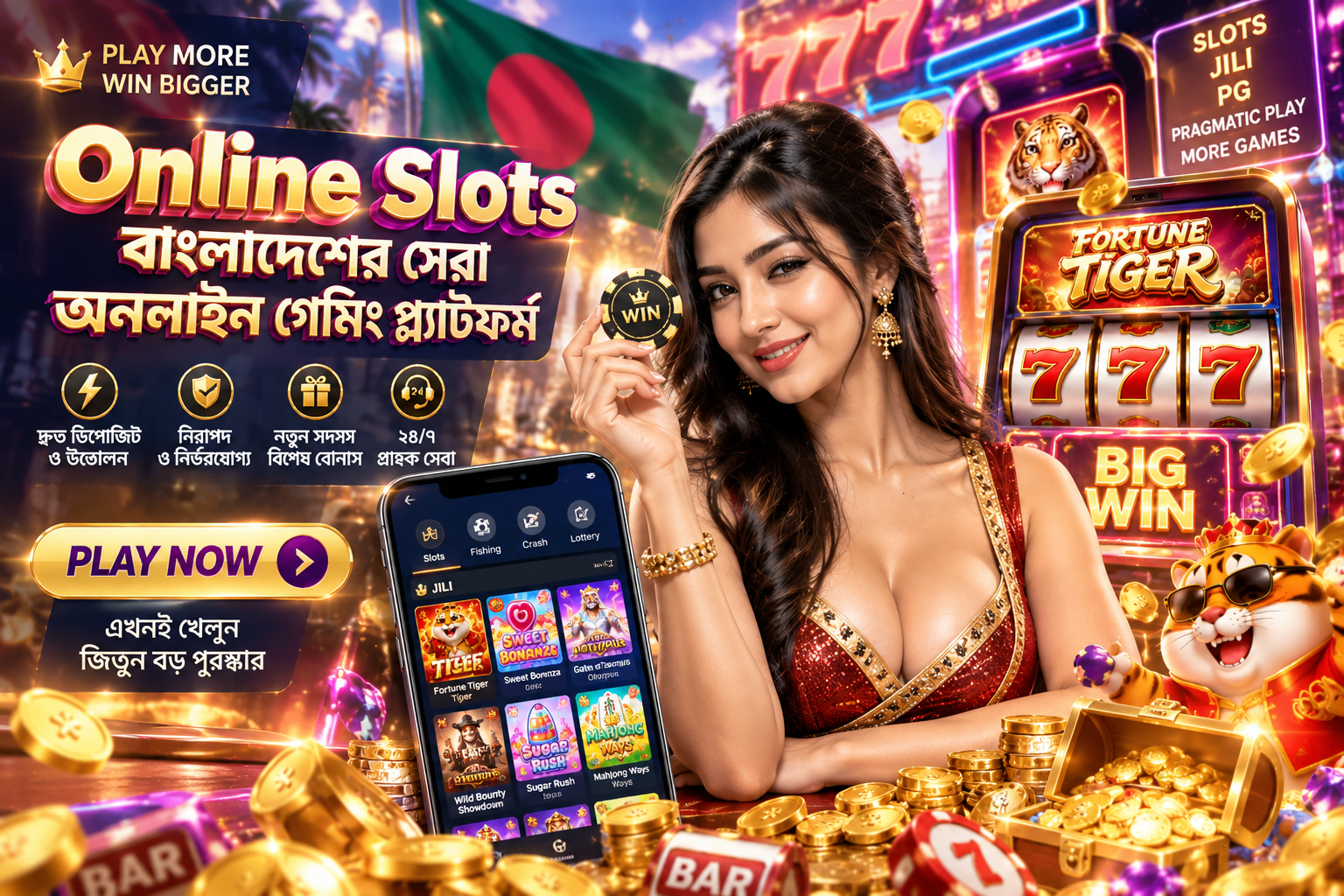 ac365 Crazy Time — a colorful giant spinning wheel game show set with orange lighting
