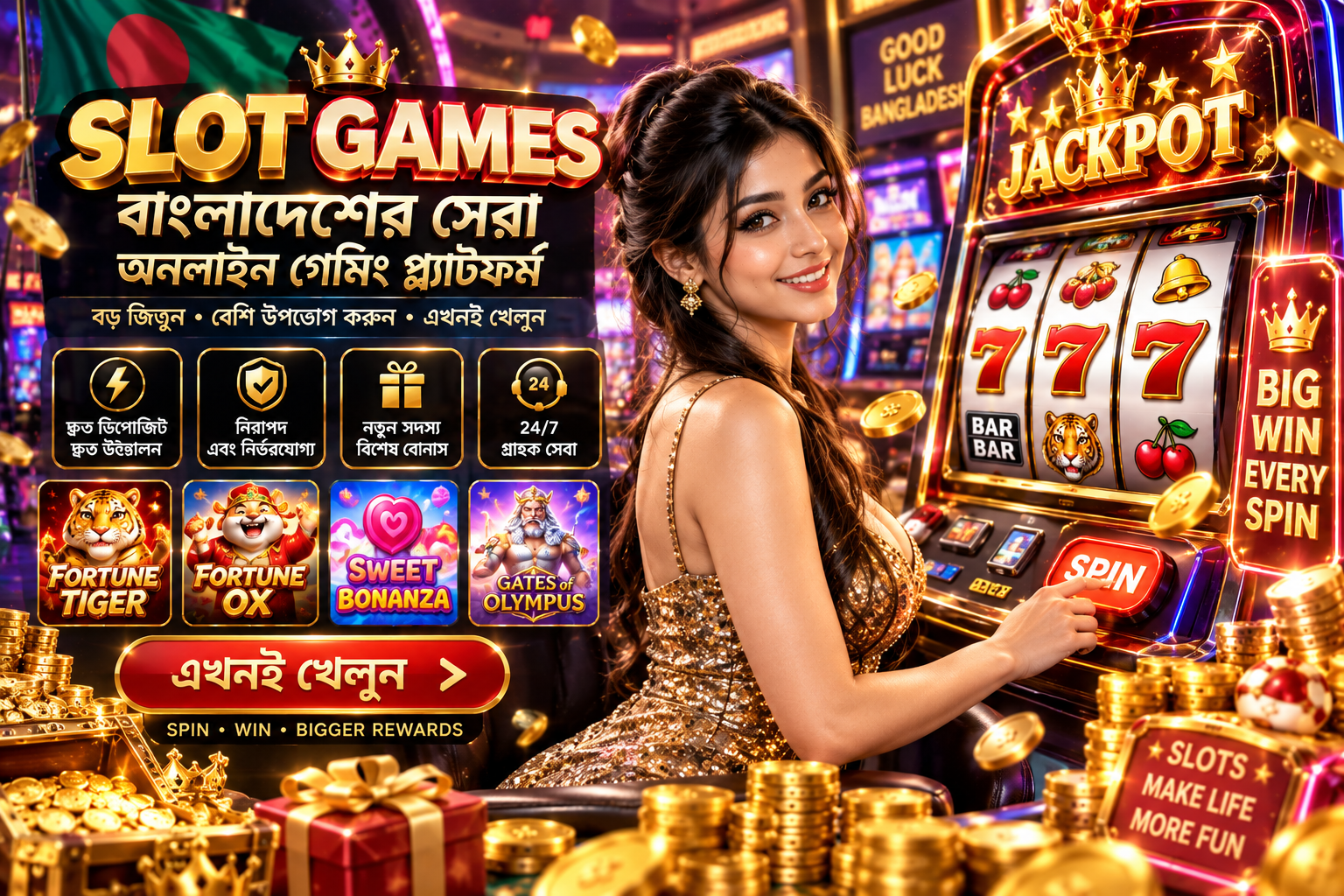 ac365 Free Bet — a giant glowing welcome-bonus coin burst with confetti